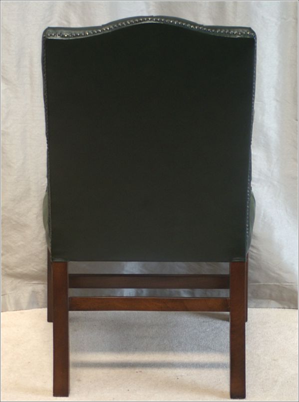9017 Fixed Gainsborough Desk Chair in Green (4)